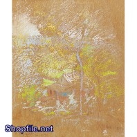 TSD3687  - Tranh sơn dầu rừng cây thay lá